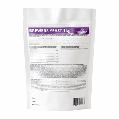 Brewers yeast 1kg - Global Herbs