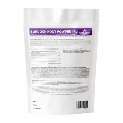 Burdock Root Powder 1Kg - Global Herbs